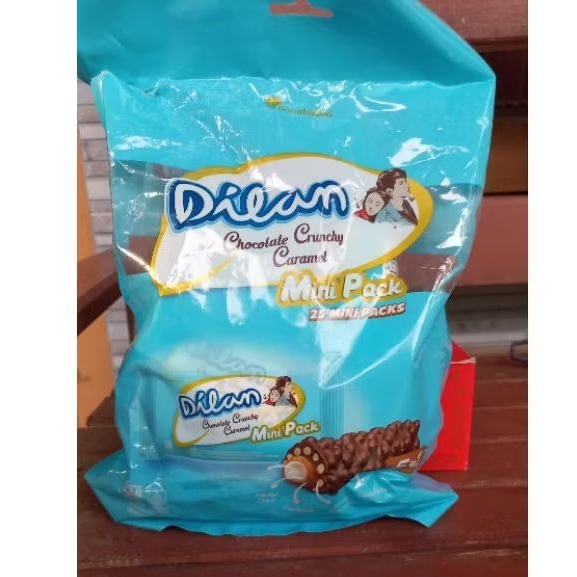 

Dilan chocolate crunchy caramel mini pack