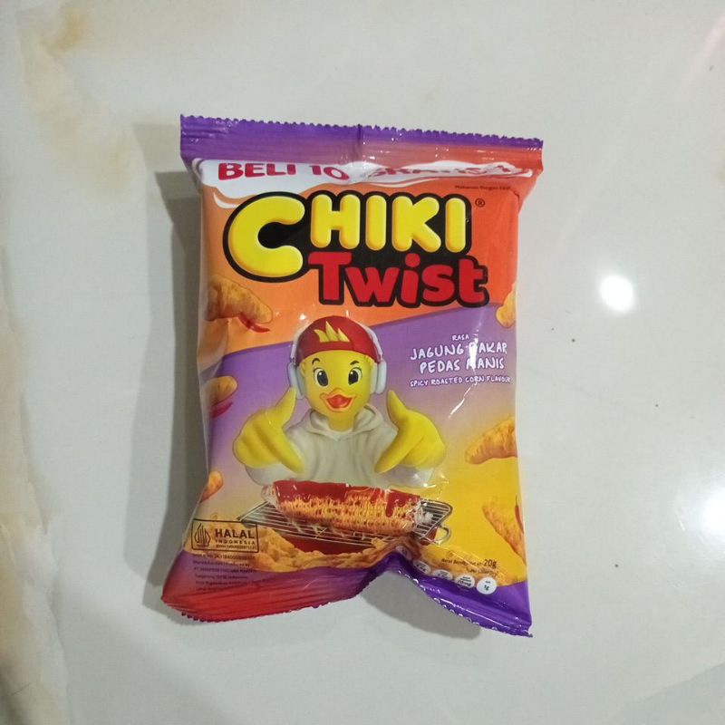 

CHIKI TWIST JAGUNG BAKAR PEDAS MANIS