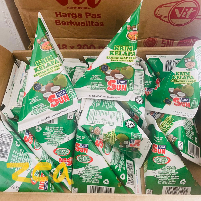 

santan SUN KARA 1Dus /karton isi 36 pcs kemasan 65 ml