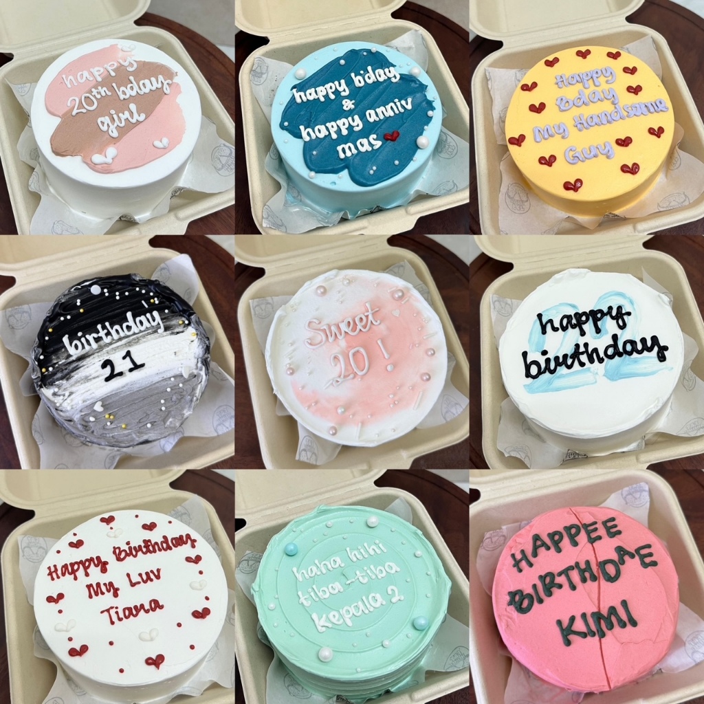 Bento Chiffon / Mini Chiffon / Mini Birthday Cake / Bento Cake
