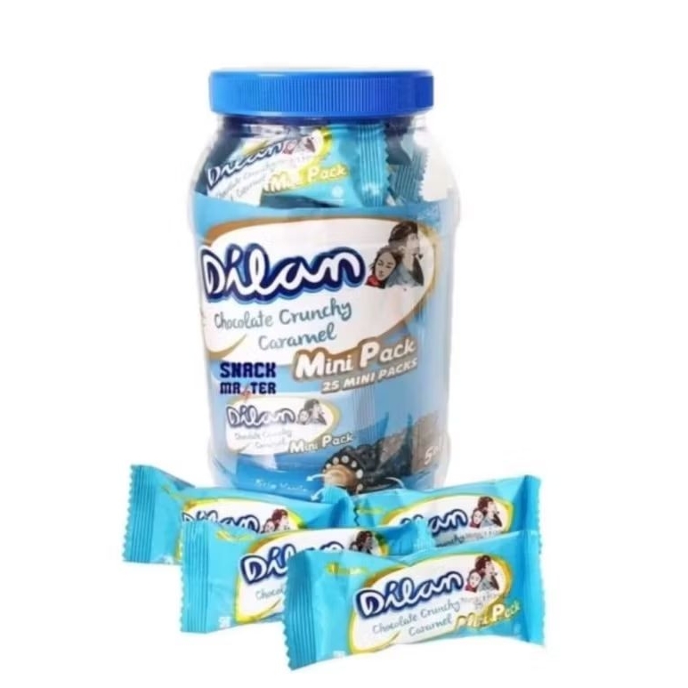 

Dilan Chocolate Crunchy Caramel Mini Toples Isi 25 Biji