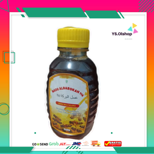 

MADU ASLI MADU MULTIFLORA 118 250 GRAM Alami Pure Natural Raw Honey Minuman Herbal Premium Kesehatan