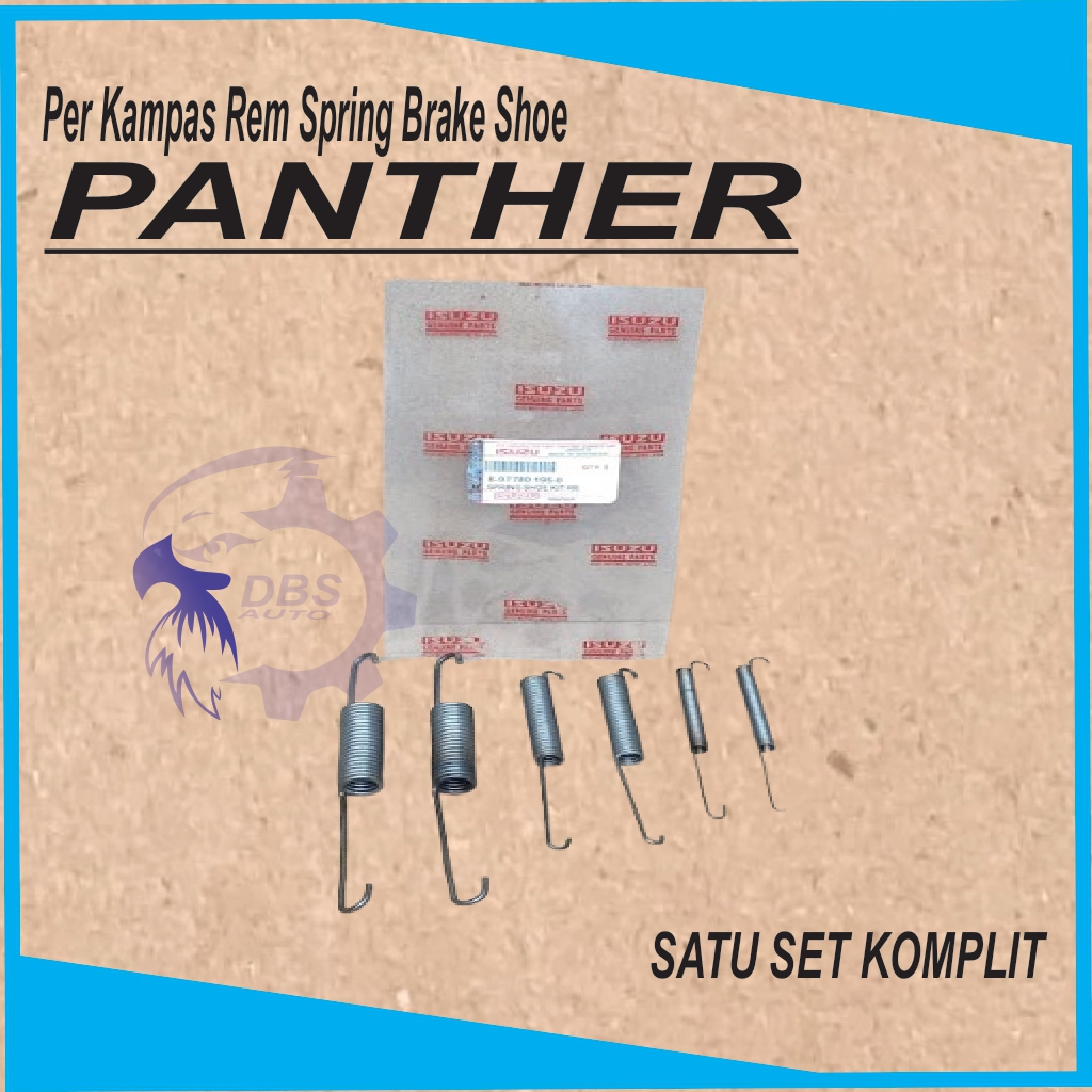 Per Kampas Rem Spring Brake Shoe ISUZU PANTHER