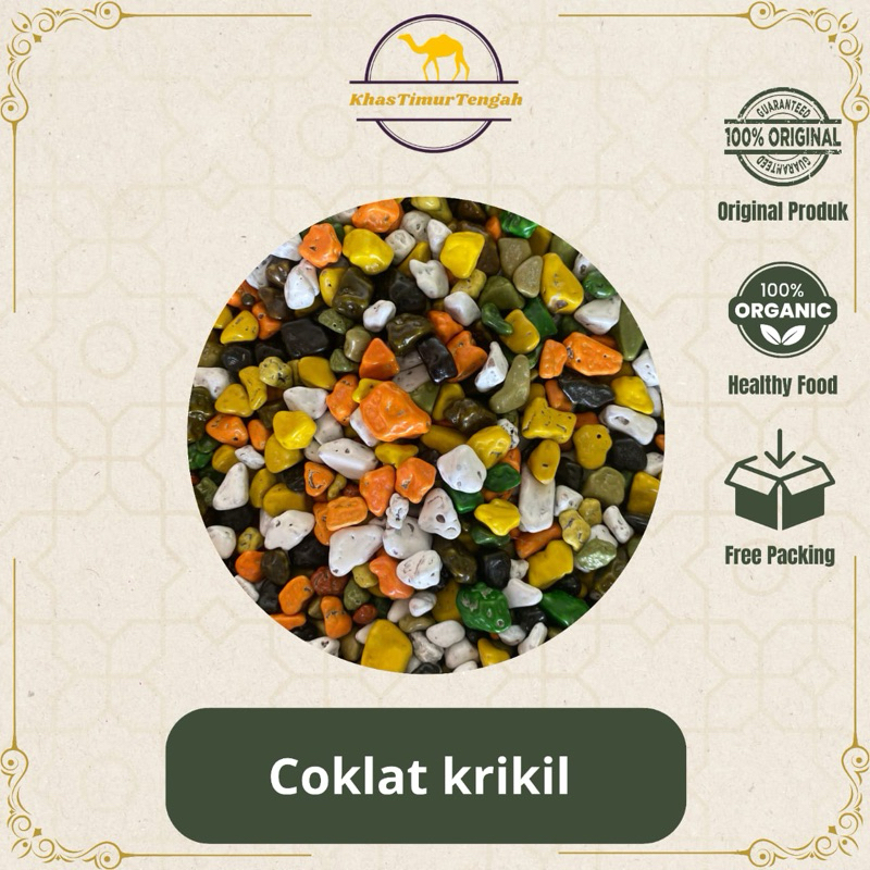 

COKLAT KRIKIL |CHOCO STONE |OLEH OLEH HAJI DAN UMROH |KEMASAN 1KG DAN 500GR