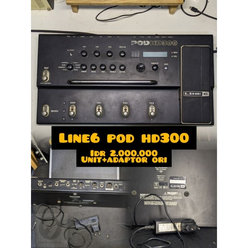 Line6 Hd300 Efek Gitar line 6 hd 300