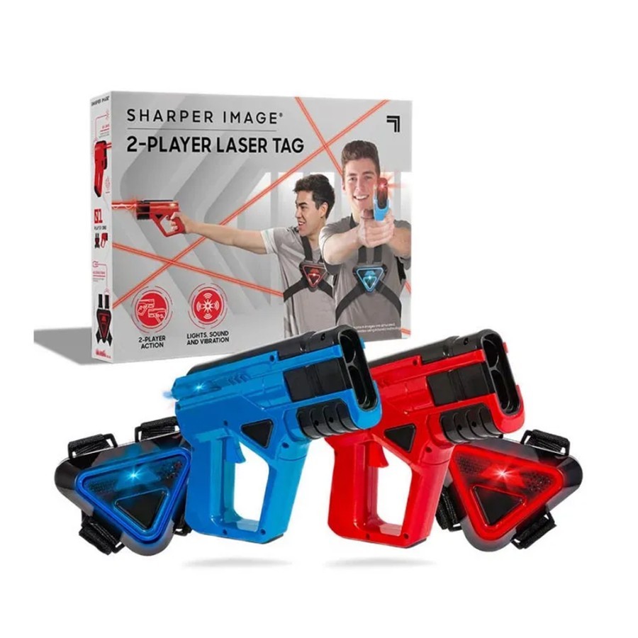 Discovery Sharper Image Toy 2 Player Laser Tag Shooting Game