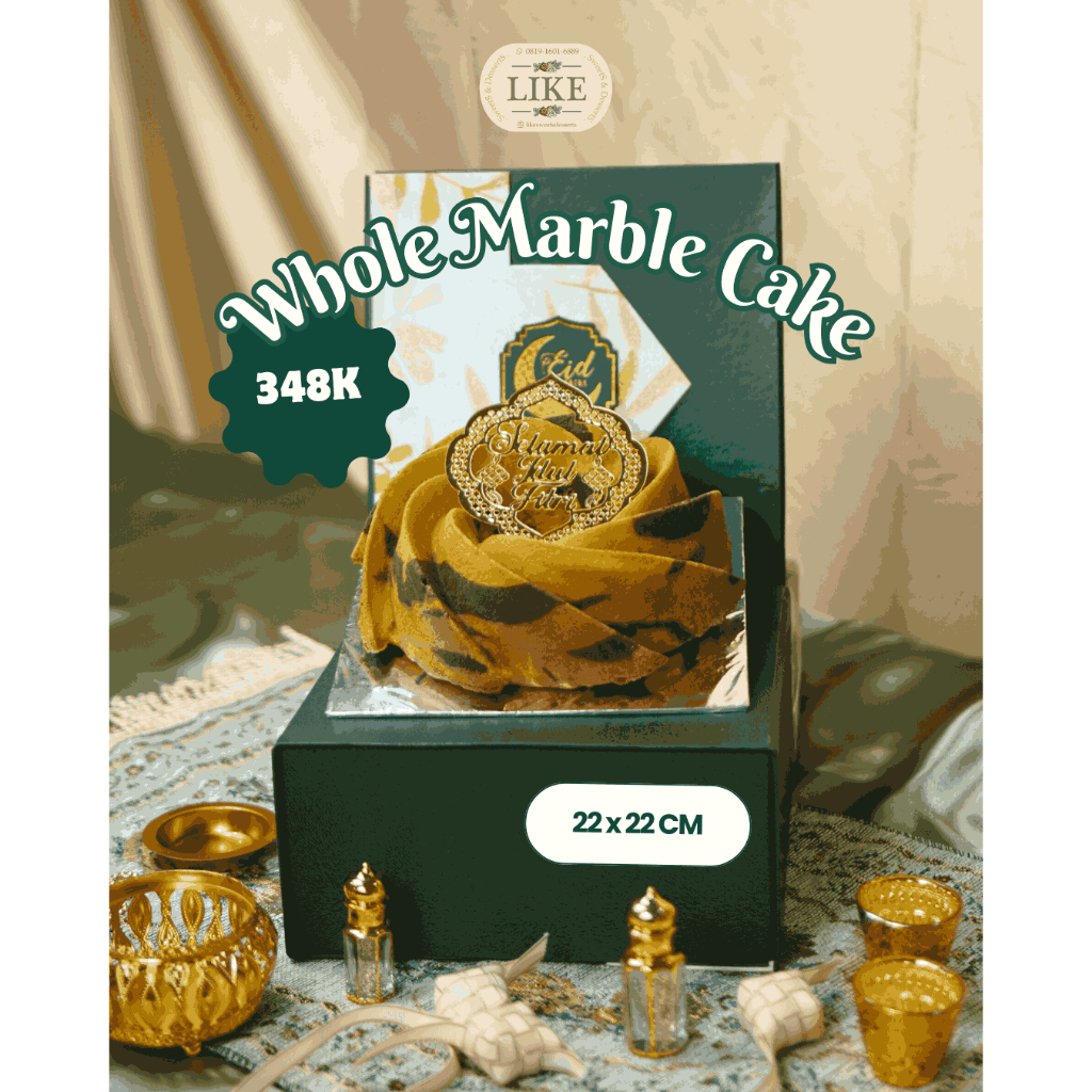 

LIKESWEETSDESSERT WHOLE MARBLE CAKE