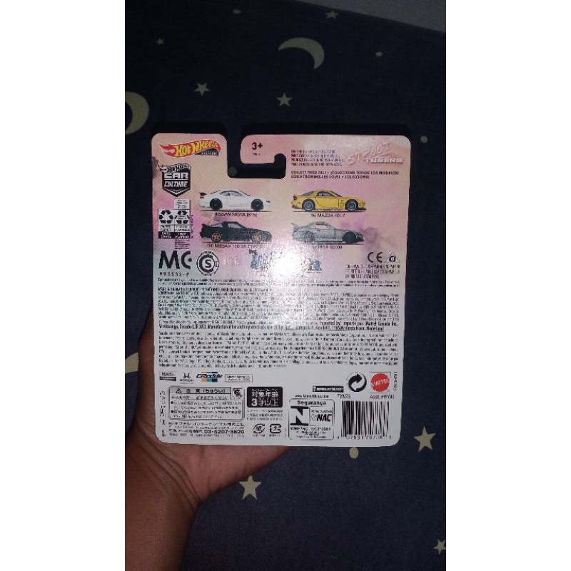 hot wheels premium card street tuners nissan 180sx