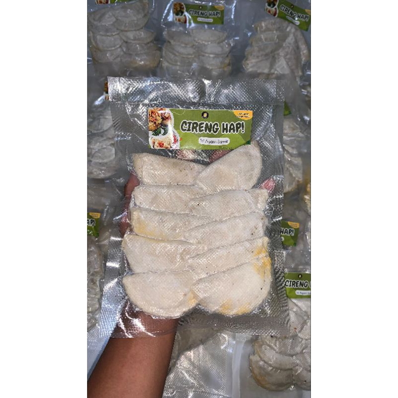 

Cireng HAP Sosis pedas ( isi 5)