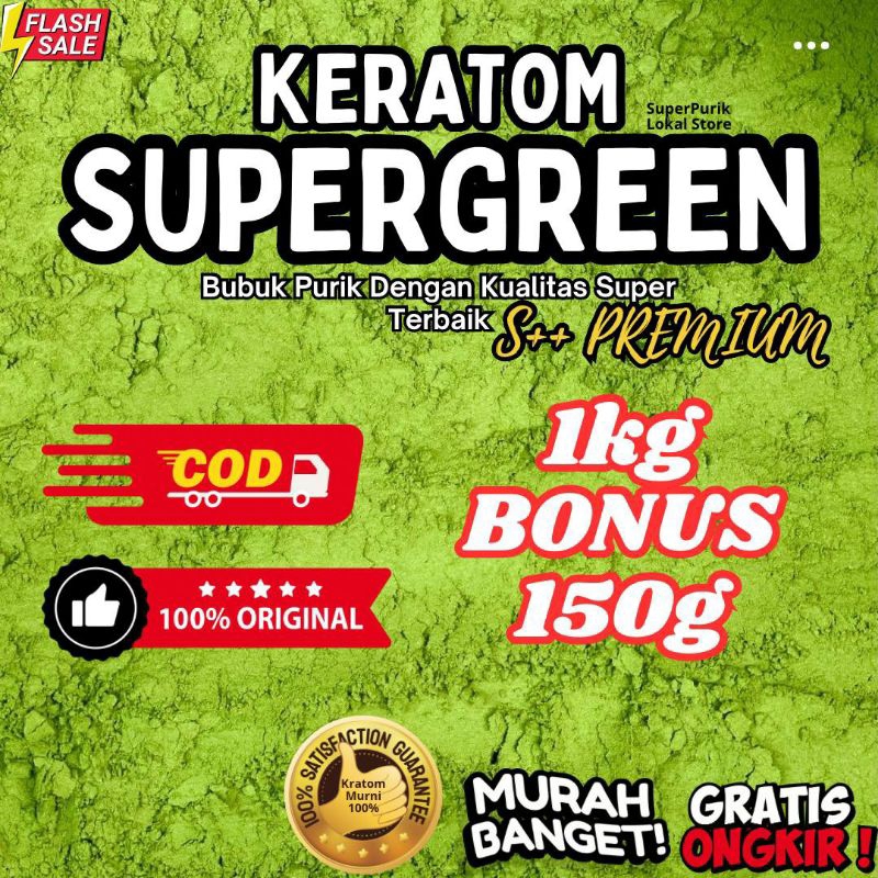 

(gratis 130 gram)bubuk purli bubuk daun purlik asli kalimantan