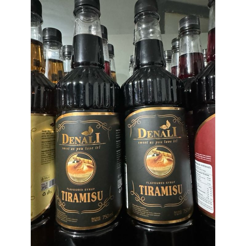 

Syrup Denali 750ml Tiramisu / Denali Tiramisu / Syrup Tiramisu / Tiramisu Denali