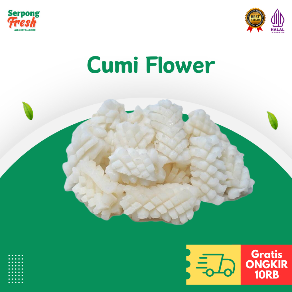 

Cumi / Squid Flower 1kg Frozen