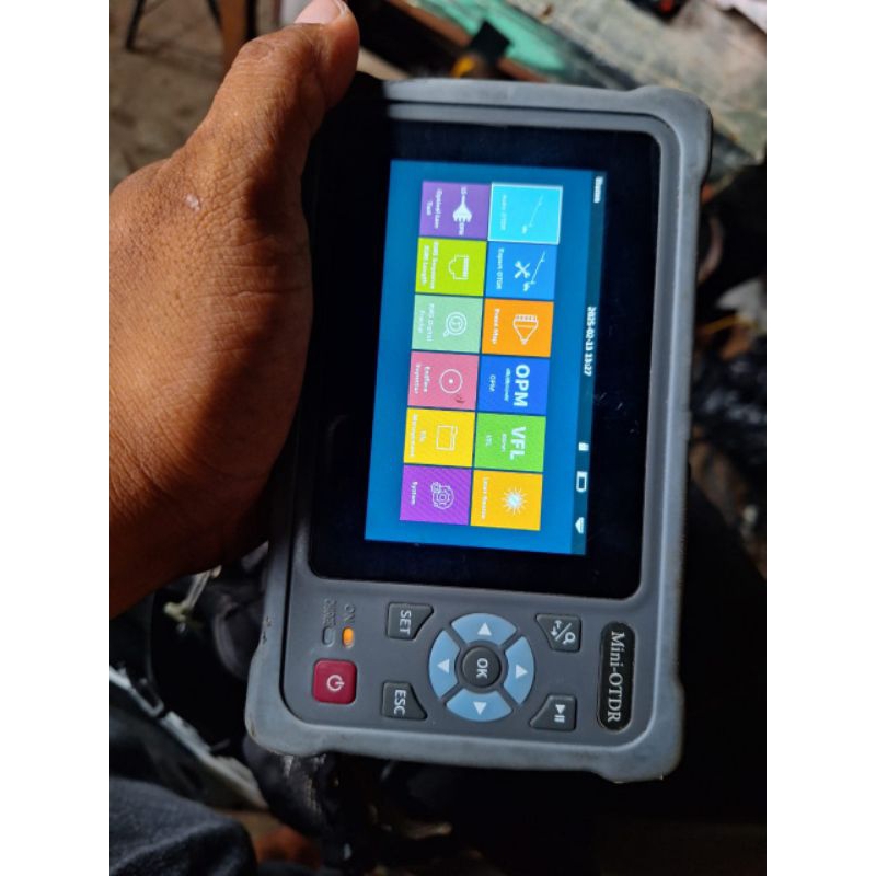 OTDR NK4000 Smart OTDR 1310/1550nm 60KM SC UPC FO Tester Pro Series Novker. Second/Bekas Normal tanp