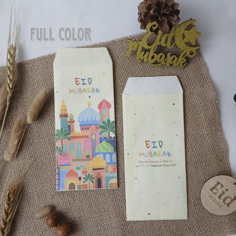 

Amplop lebaran idul fitri amplop panjang isi 40 pcs