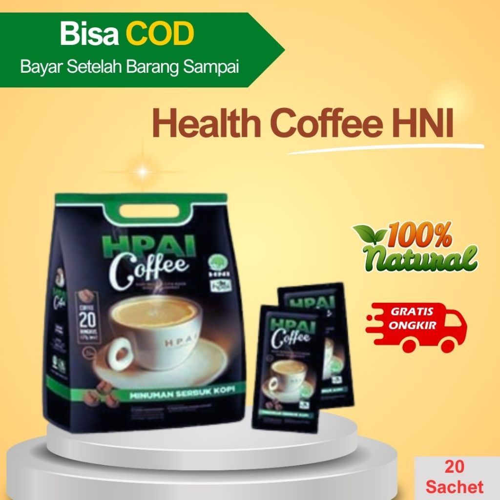 

HPAI Health Coffee HNI - isi 20 sachet Kopi Herbal Untuk Kesehatan