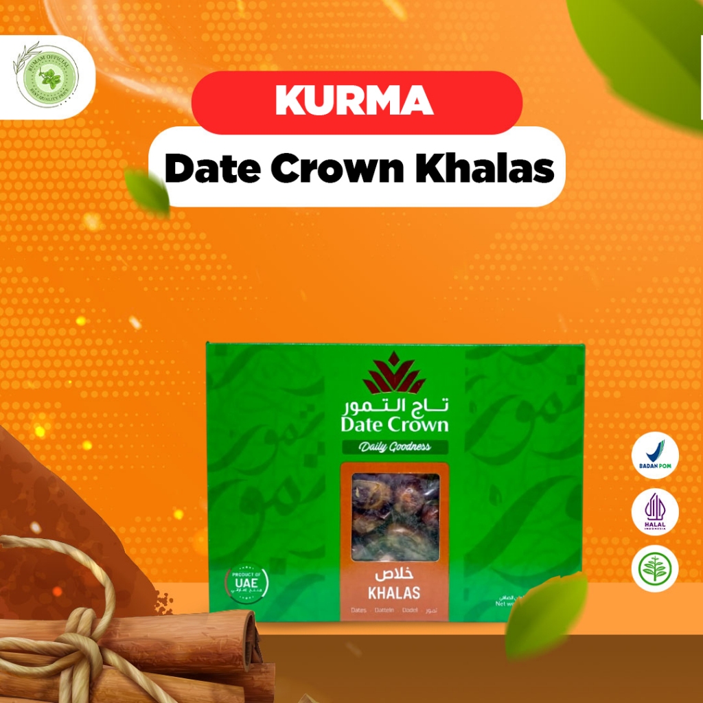 

DATE CROWN - Kurma Date Crown Khalas Kholas 1kg