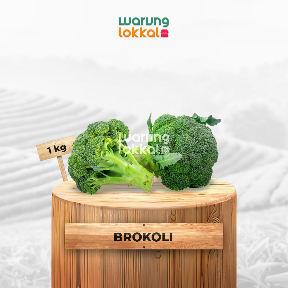 

Brokoli 1kg - Warung Lokkal