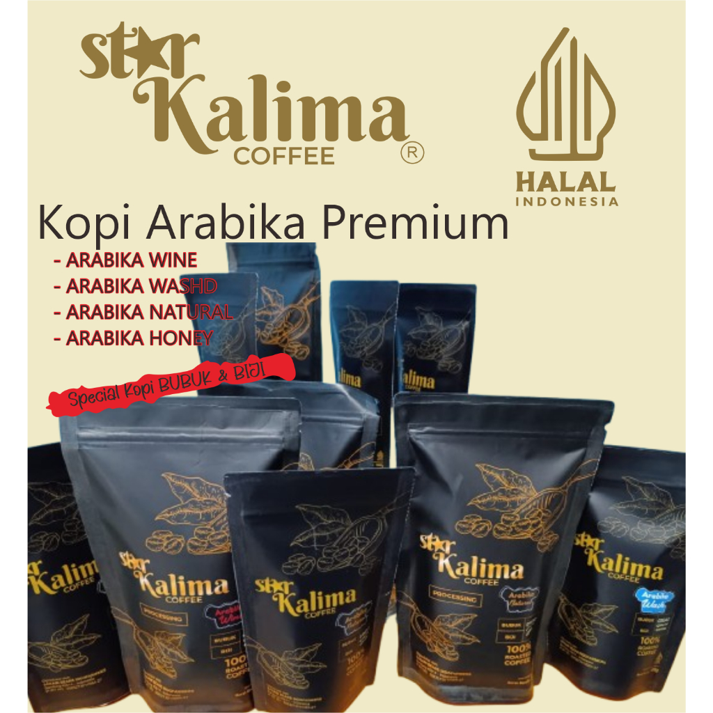 

Kopi Arabika Natural 250gram-Starkalima Coffee