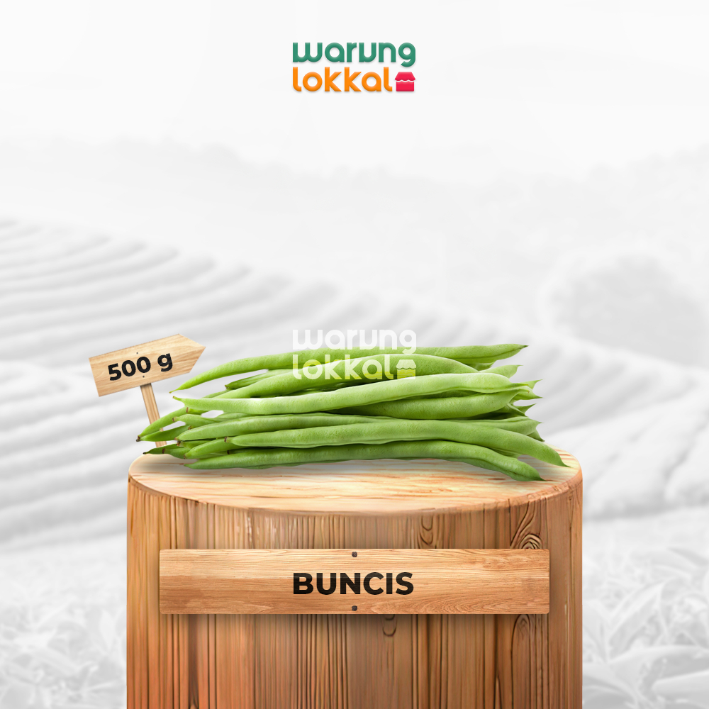 

Buncis 500g - Warung Lokkal