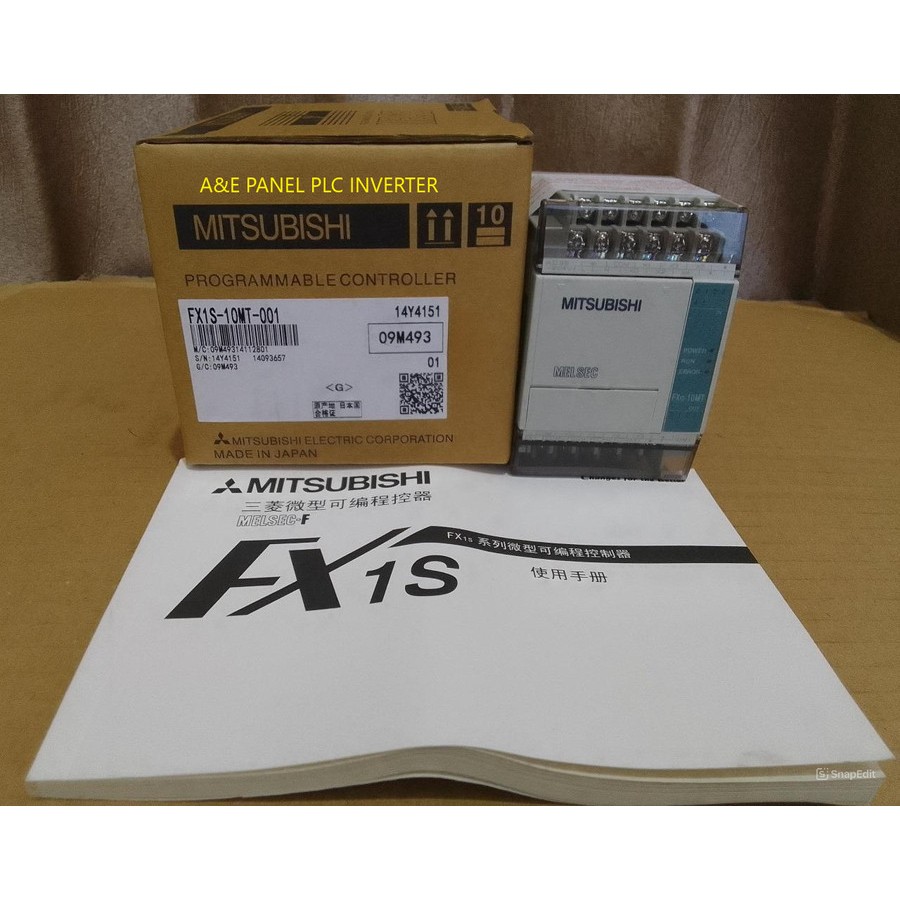FX1S-10MT-001 PLC Mitsubishi FX1S-10MT-001 FX1S 10MT 001 FX1S10MT001