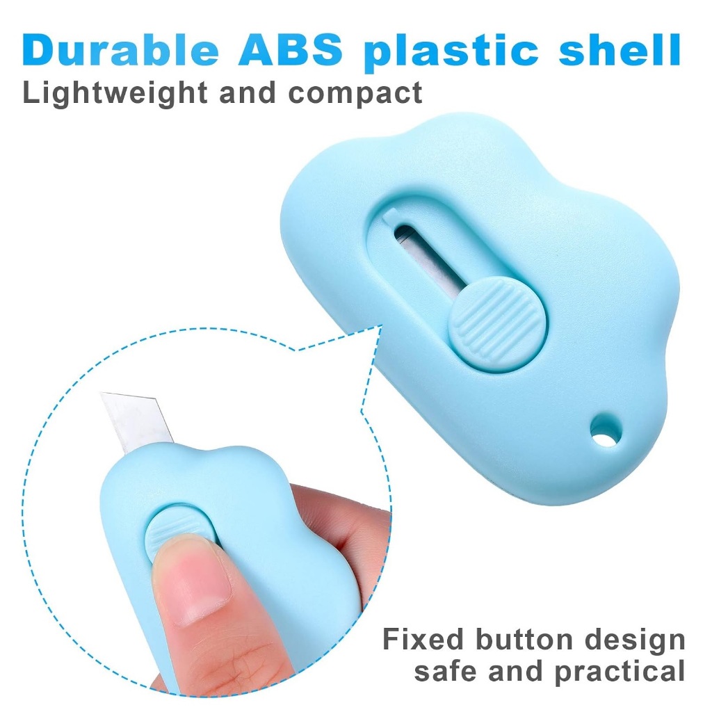 

gk (1 Renceng = 12 Pcs) Mini Cutter Renceng CX-100P / Kater Kecil Lucu CX-101P / Cutter Mini