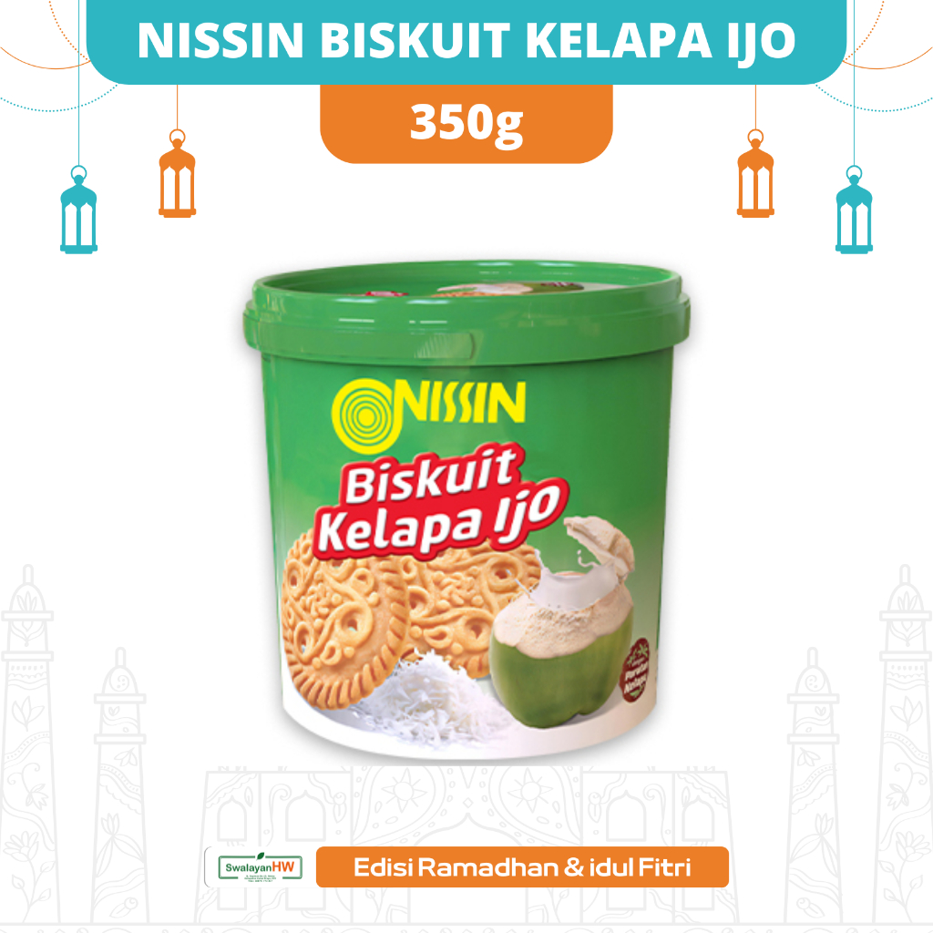 

NISSIN BISKUIT KELAPA IJO 350g I ED 26 03 26