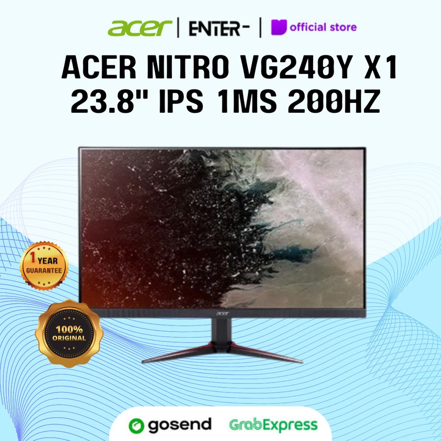 Monitor Gaming Acer Nitro VG240Y X1 23.8" IPS 1ms 200Hz