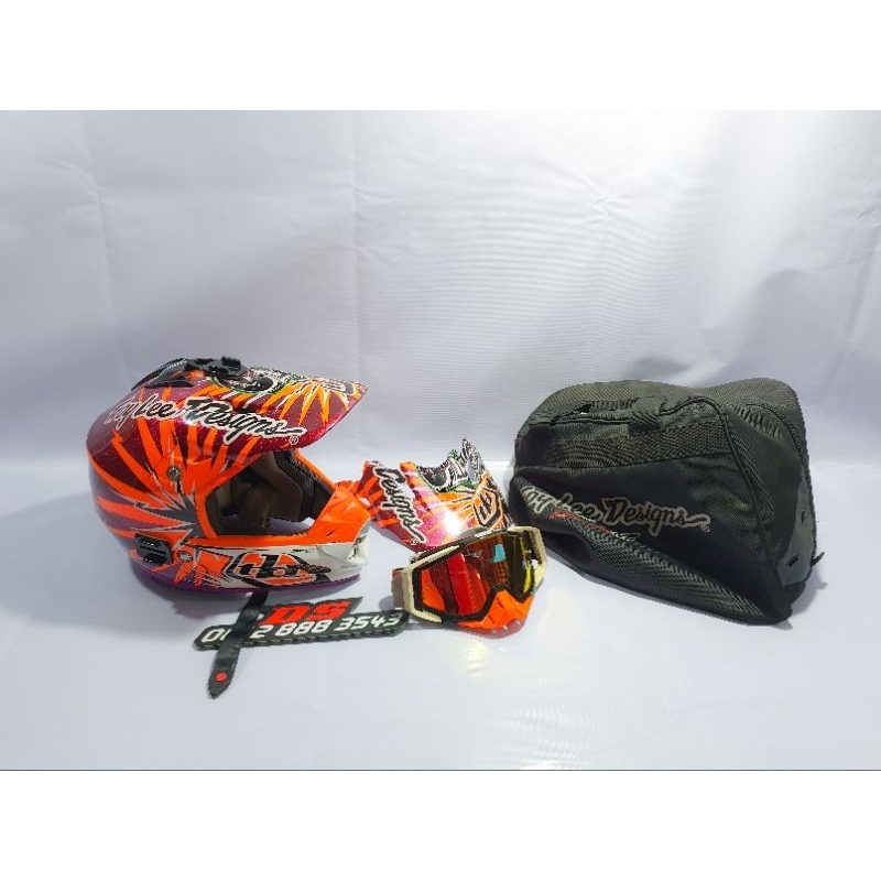 HELM TROY LEE DESIGN ORIGINAL KTM KLX CRF