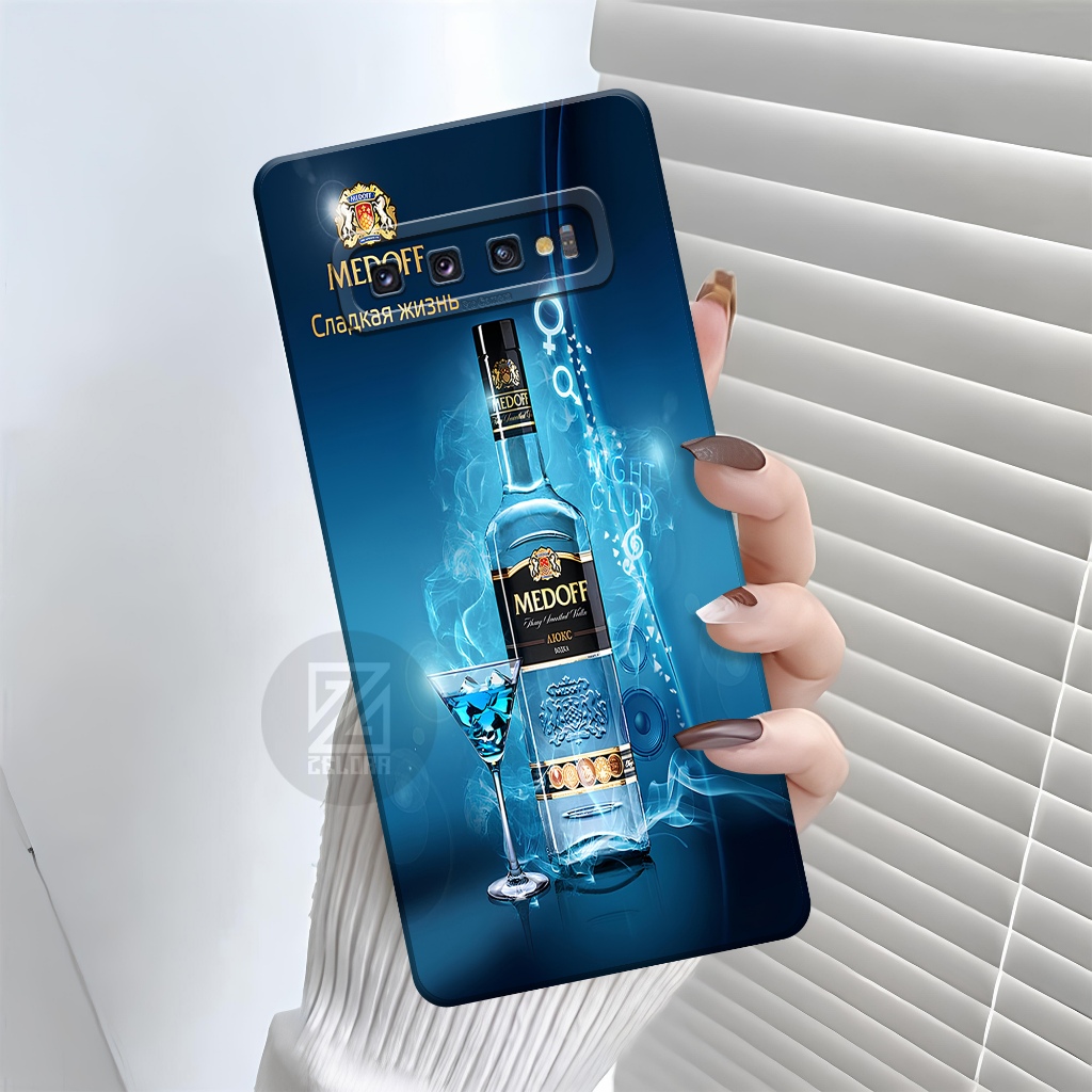 Sofcase Samsung Galaxy S10 Plus Silikon Pro Camera Case Minuman ZELORA Case Samsung Galaxy S10 Plus 