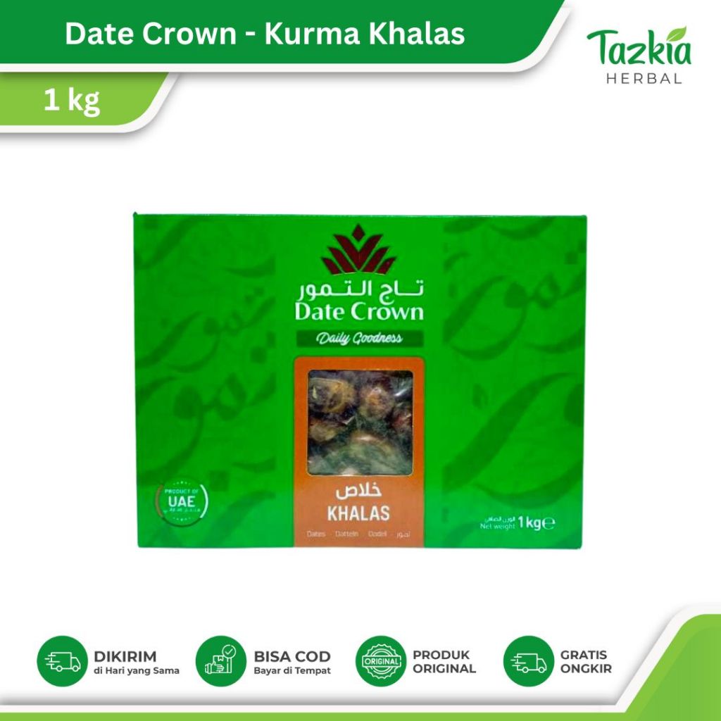 

DATE CROWN - Kurma Date Crown Khallas Kholas 1 kg