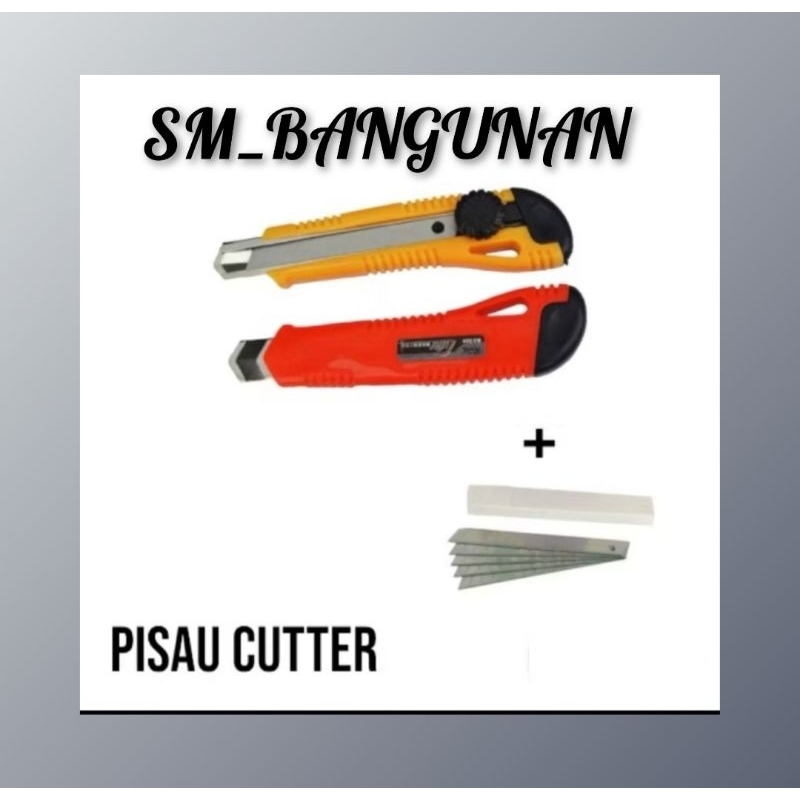 

PISAU CUTTER + ISI CUTTER BAGUS