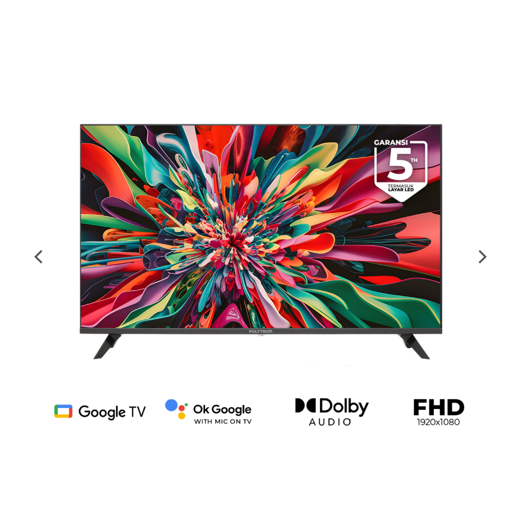 POLYTRON PLD 40RG9059 Smart Cinemax Google TV [40 Inch]