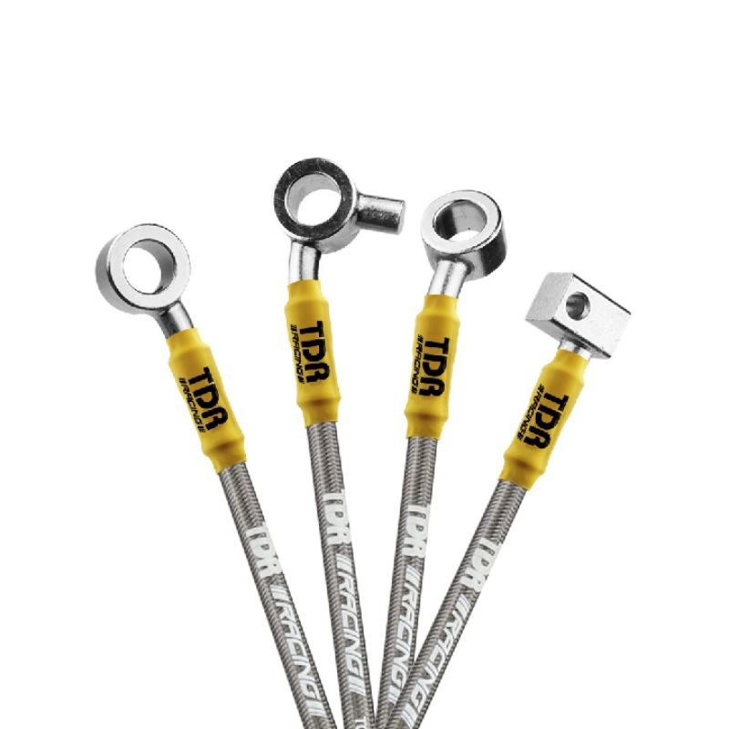 TDR Selang rem honda  PCX 150 / PCX 160 CBS Silver set Depan belakang TDR Racing original