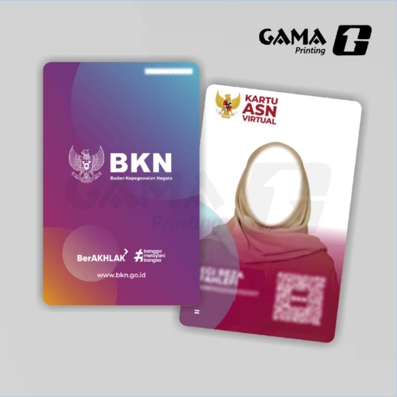 

Cetak ID Card Kartu ASN Pegawai Negeri PNS dan Kartu Taspen Super Tebal PVC 0.96 Sehari Jadi Satuan