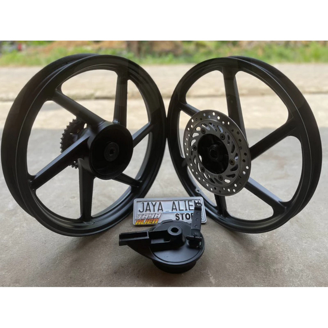 Velg Fullset Depan Belakang Motor Megapro Primus Ring 18 Original Copotan
