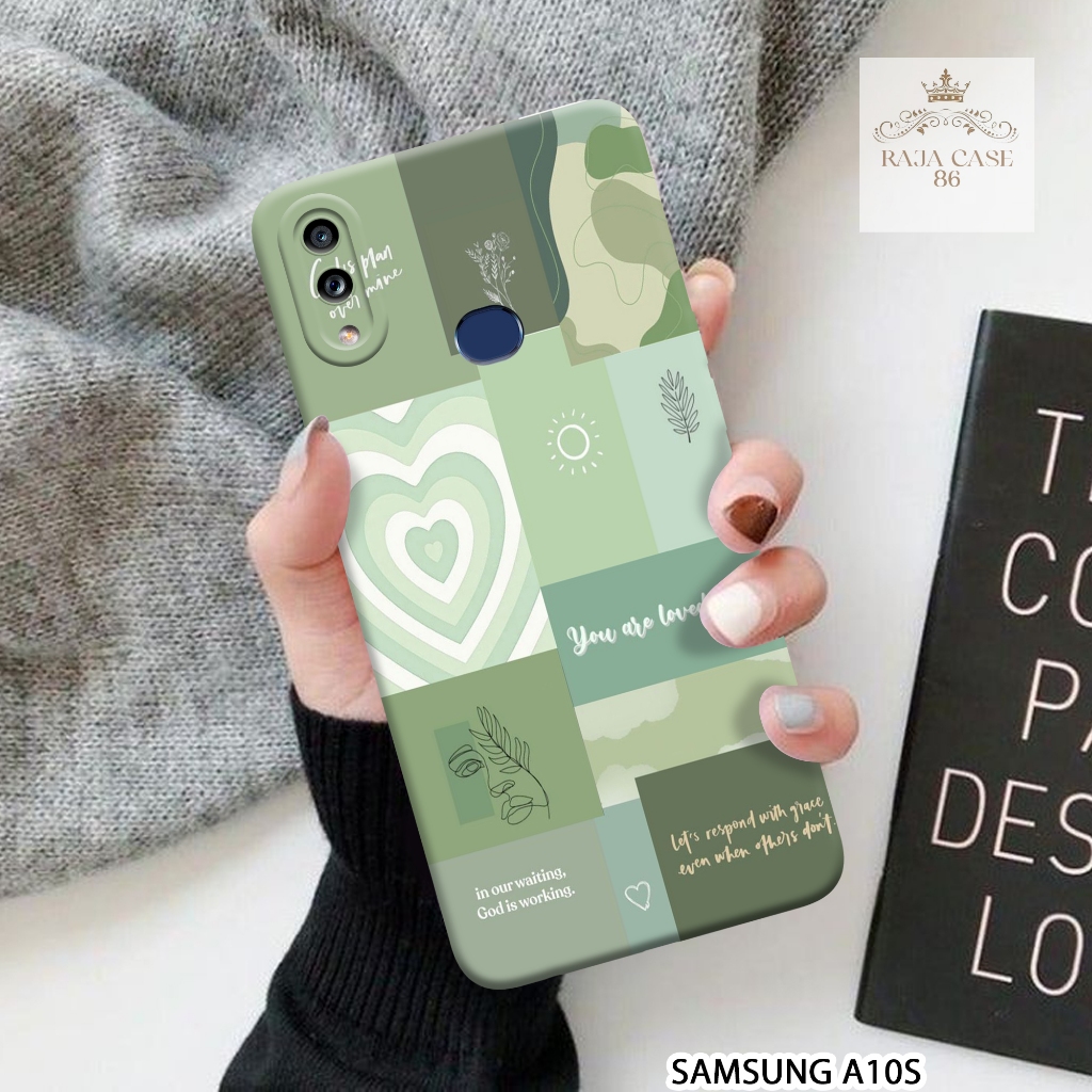 Softcase Samsung Galaxy A10s - Rajacase - Case Samsung A10s - Motif Case Aesthetic - Case Samsung Ga