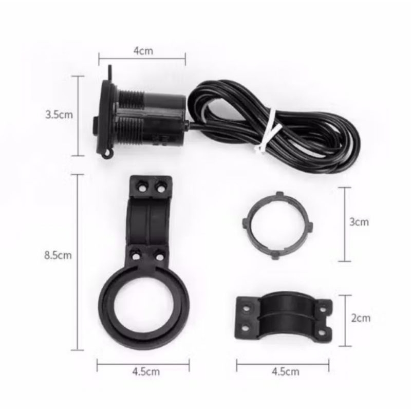 Charger handphone charger hp casan hp di motor anti air usb charger