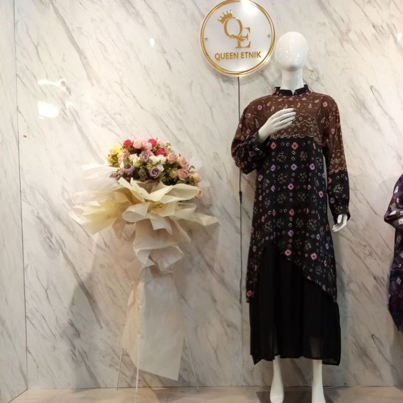 jumputan gamis pesta l jumputan gamis dress