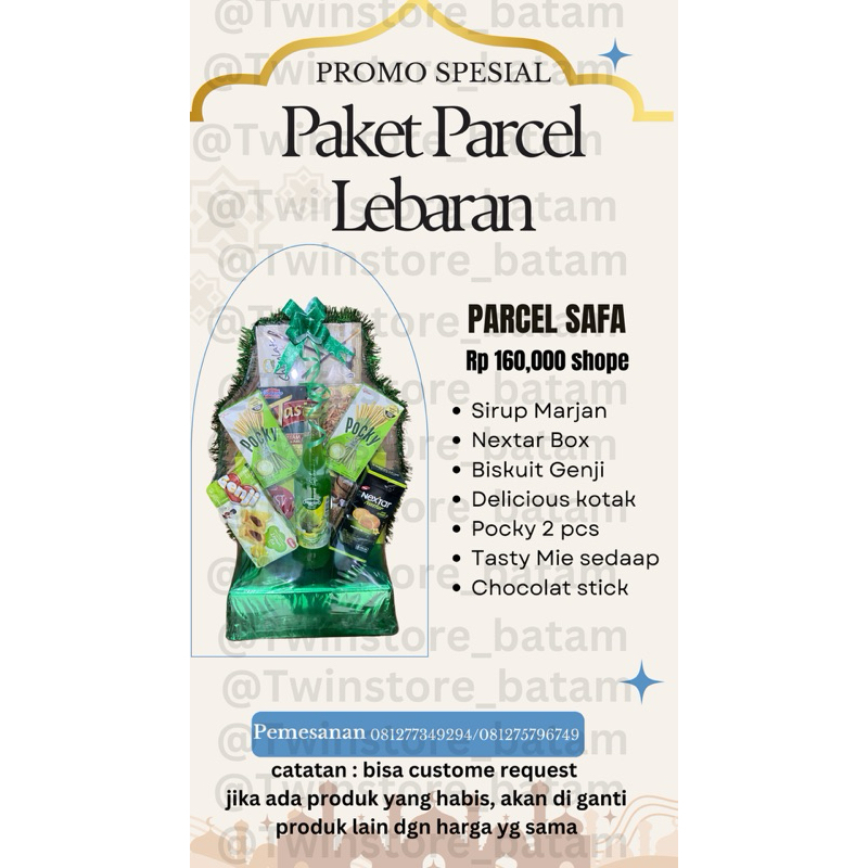 

PARCEL LEBARAN SAFA BATAM