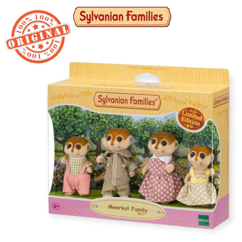 Sylvanian Families Meerkat Family