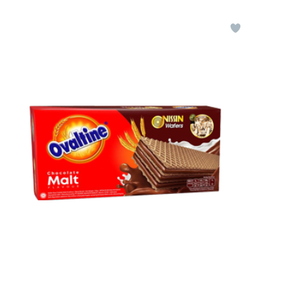 

NISSIN WAFER OVALTINE CHOCOLATE MALT BOX 133g