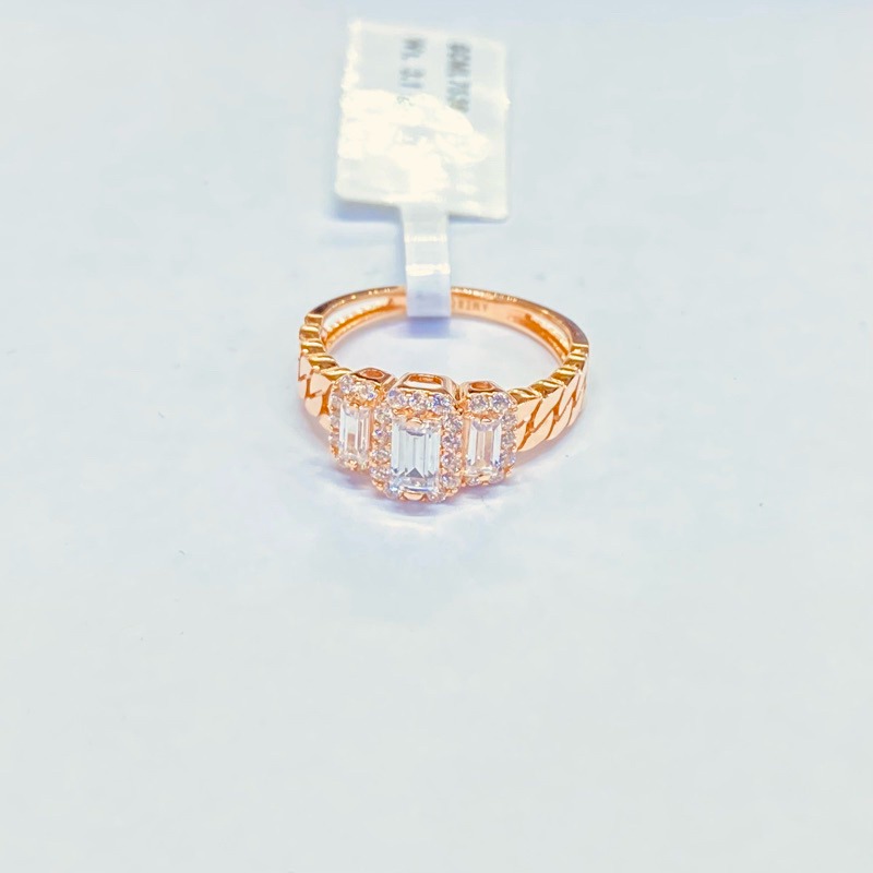 Cincin emas fashion italy 17k