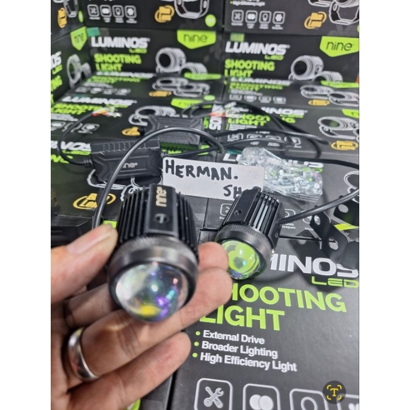 Lampu Tembak Laser 2warna LUMINOSled Q2 / lampu luminosled nine Q2 / lampu tembak nine Q2 / lampu te