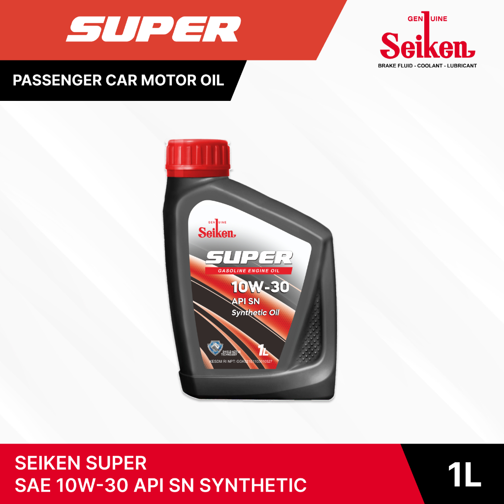 Seiken SUPER SAE 10W-30 API SN SYNTHETIC OIL