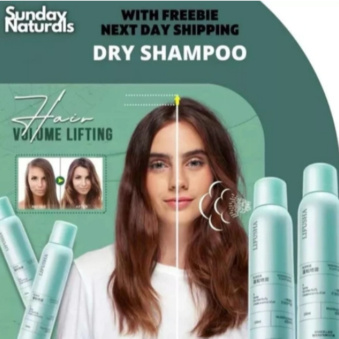 DRY SHAMPO | ANTI LEPEK DRY SHAMPO | SPRAY RAMBUT BERMINYAK | SHAMPO KERING SEMPROTAN