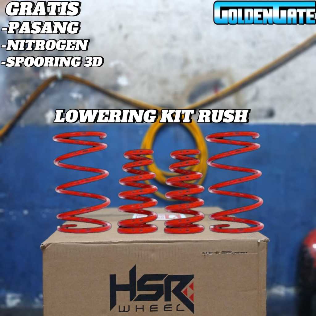 Lowering kit toyota rush / per ceper toyota rush Original hsr