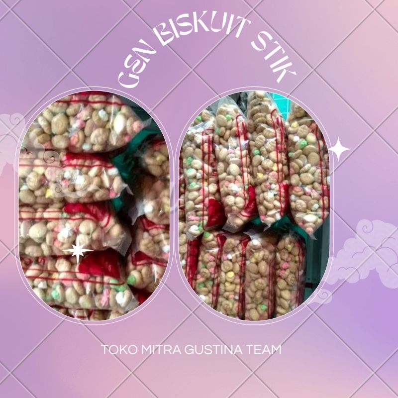 

GEN BISUKUIT STIK GROSIR 1KG cemilan lebaran