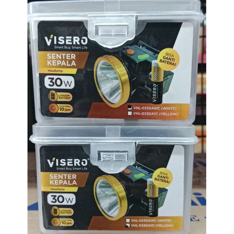 VISERO HEADLAMP/Senter Kepala VHL-0330AWC/AYC. VHL-0125AW/AY. VHL-4350AWS/AYS.VHL-5350AWS/AYS.VHL-03