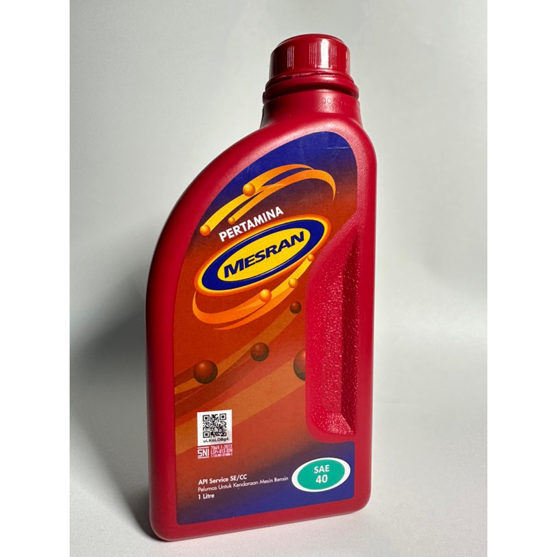 Oli Mesran 40  1 liter Oli Mesran Sae40 Oli Pertamina Mesran Sae40 Endur0