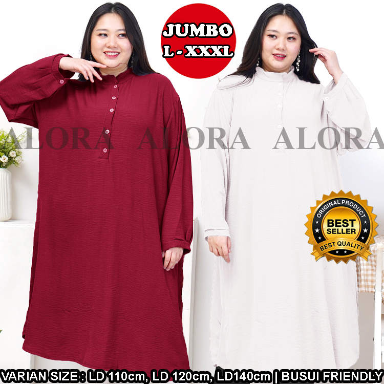 LONG TUNIK  - TUNIK JUMBO WANITA  LD110, LD120, LD130, LD140